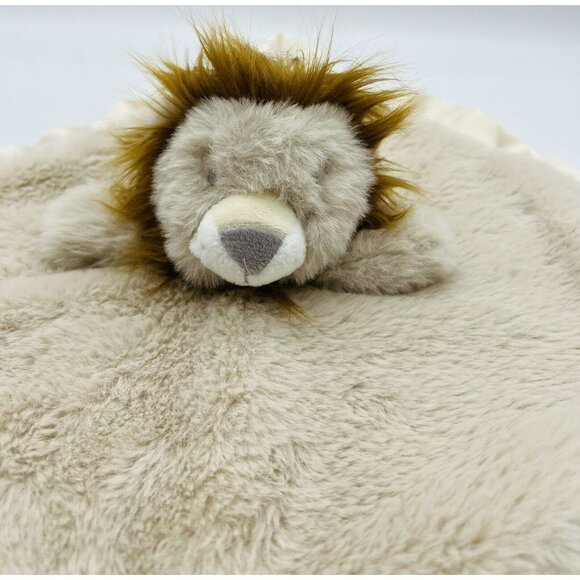 Cloud Island Lion Lovey Security Blanket Satin Edge Back Target 2021 14 inch - Picture 4 of 6